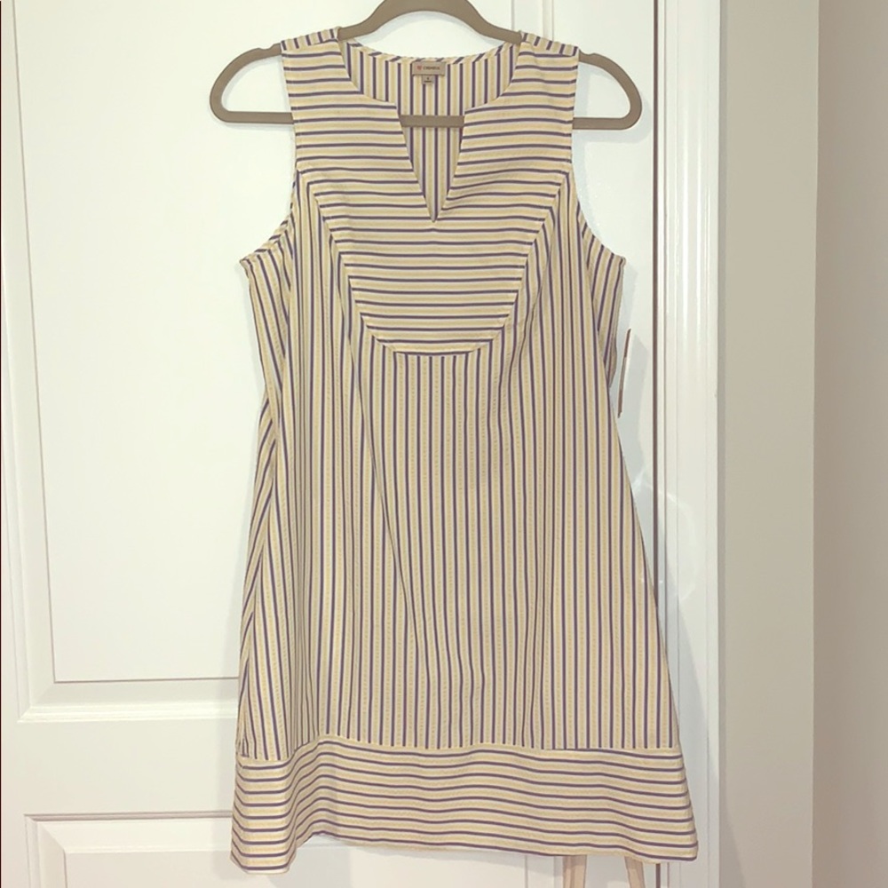 Cremieux Striped Shift Dress